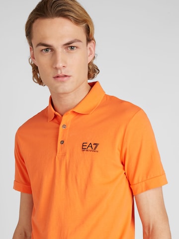 EA7 Emporio Armani Poloshirt in Orange