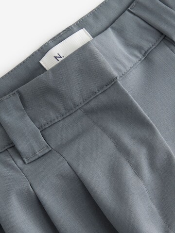Next Loosefit Bundfaltenhose in Blau