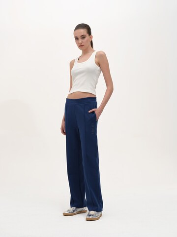 Rockupy Pyjamahose 'Lauren'‌‌‌‌‌‌ in Blau