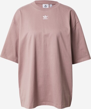 ADIDAS ORIGINALS Koszulka 'Adicolor Essentials' w kolorze fioletowy: przód