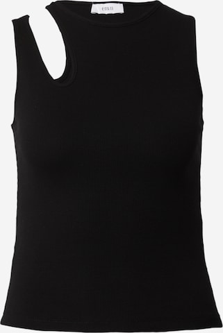 Envii Top 'ENALLY' in Black: front