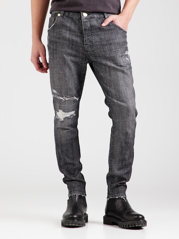 Goldgarn Regular Jeans 'NECKARAU' in Black: front