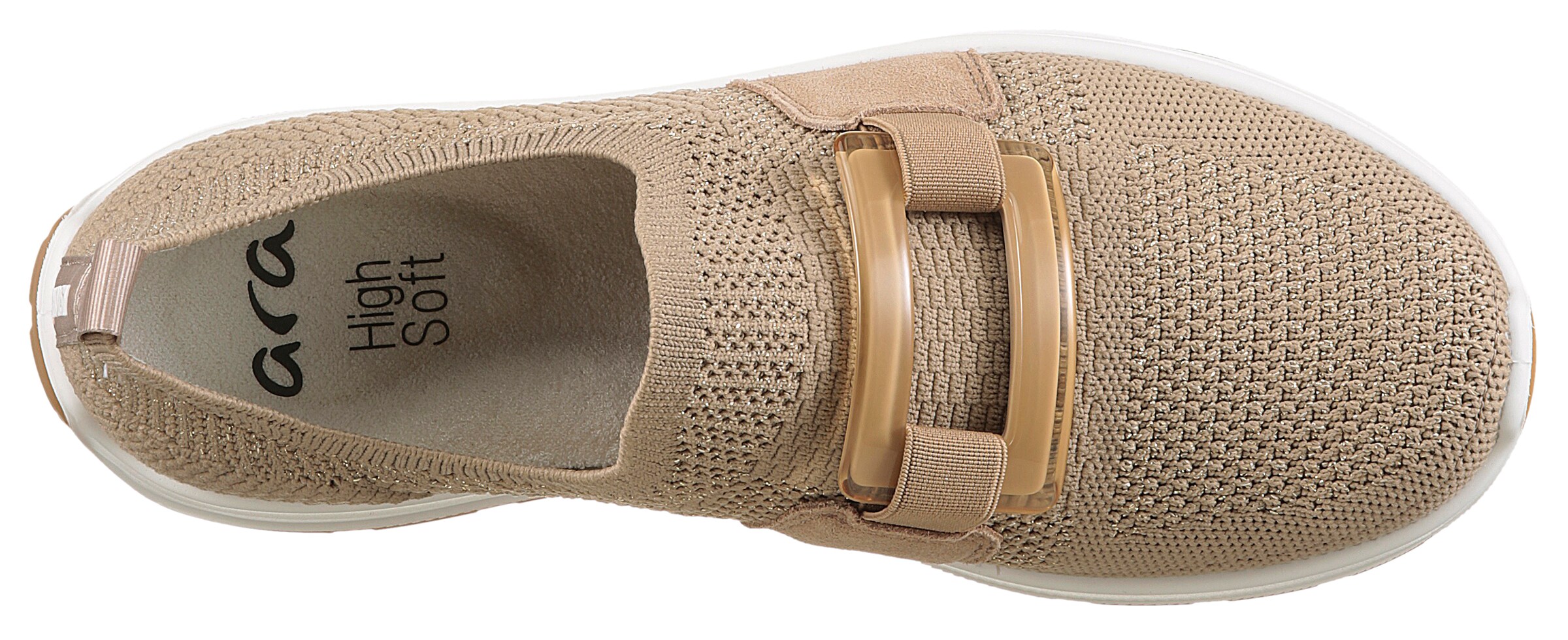 ARA Slip On in Beige