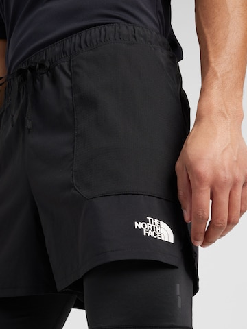 THE NORTH FACE - Regular Calças de desporto 'SUNRISER' em preto