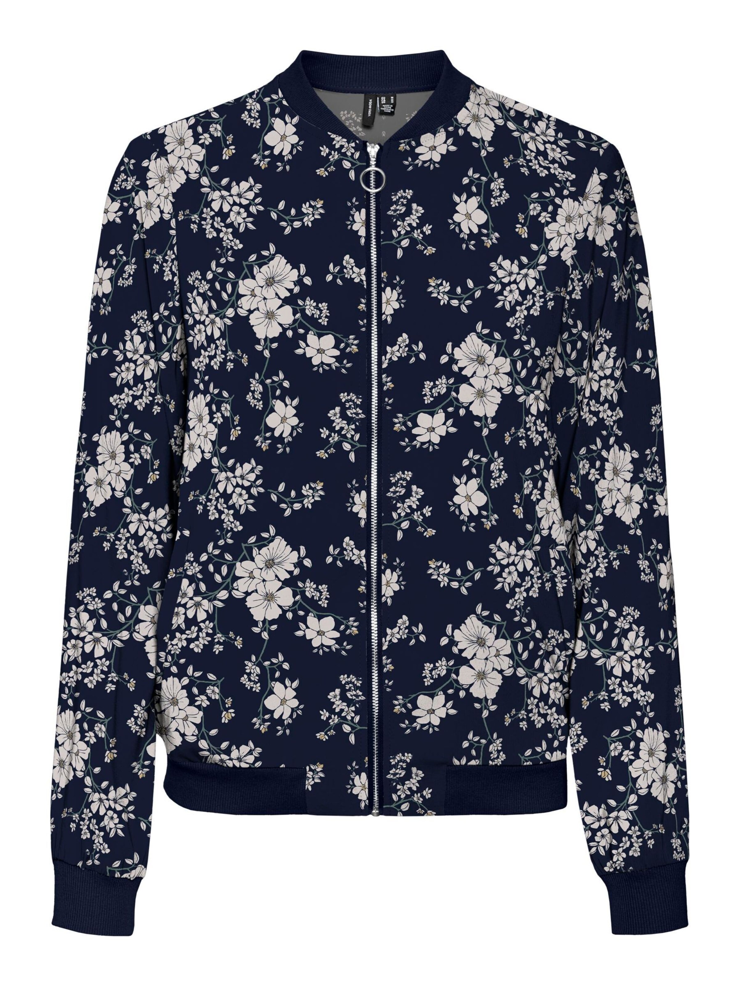 Vero Moda Curve Overgangsjakke i blå: forside