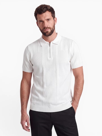 Maglietta 'Lucian Zip' di INSPR in bianco