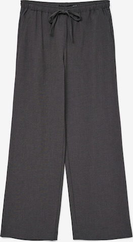 pilka VERO MODA Plačios klešnės Kelnės 'VMMILLY': priekis