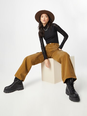 Free People Shirt 'FREDDIE' in Schwarz