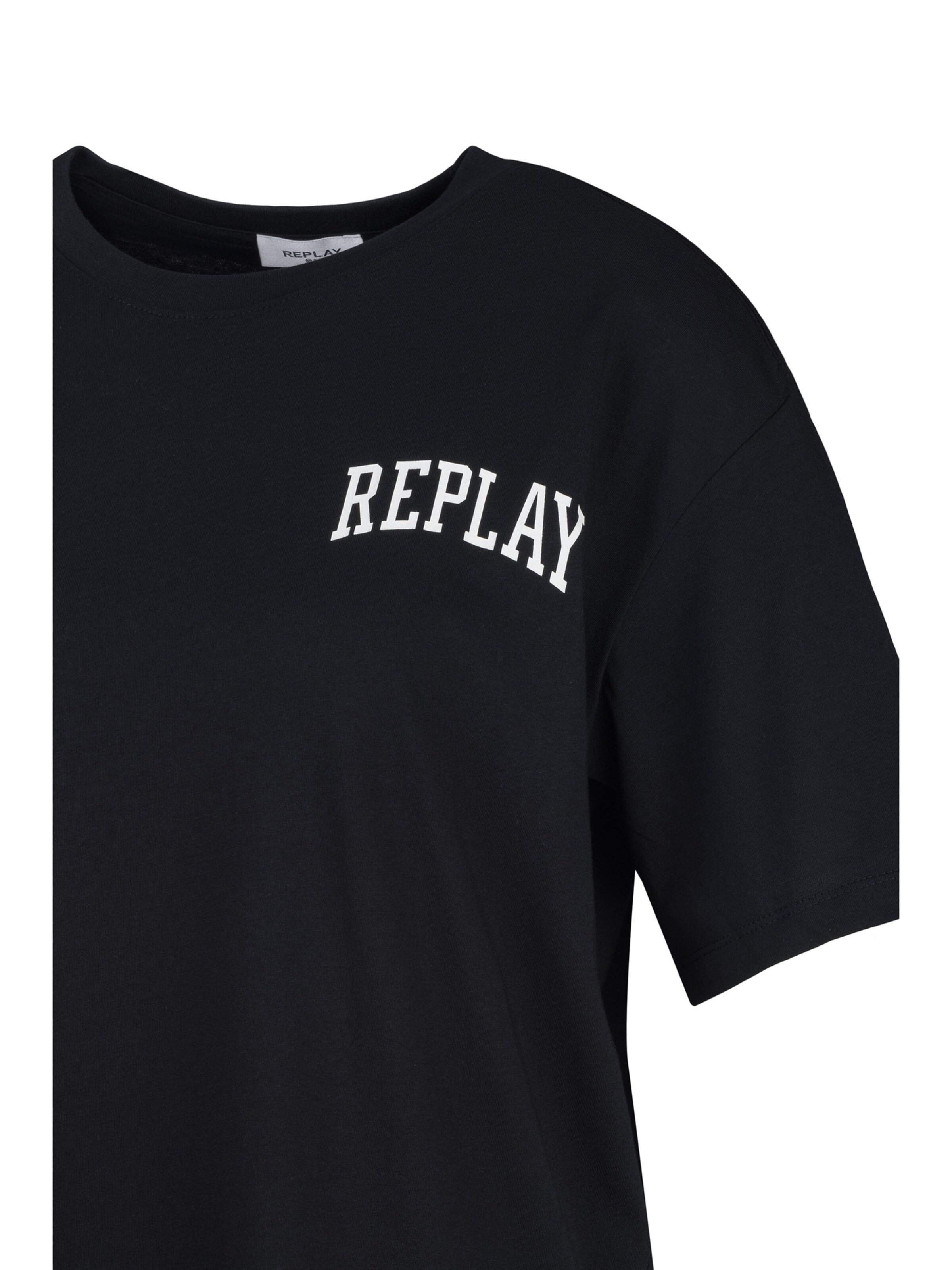 REPLAY Shirt in Black