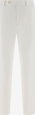 Pantalon chino Boggi Milano en blanc : devant
