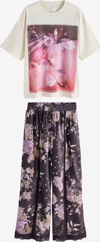 NextPidžama - ljubičasta boja: prednji dio