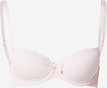 Hunkemöller Push-up Biustonosz 'Lola' w kolorze różowy: przód