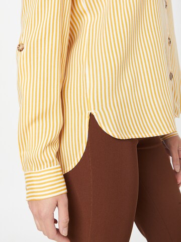 VERO MODA Blouse 'Bumpy' in Yellow