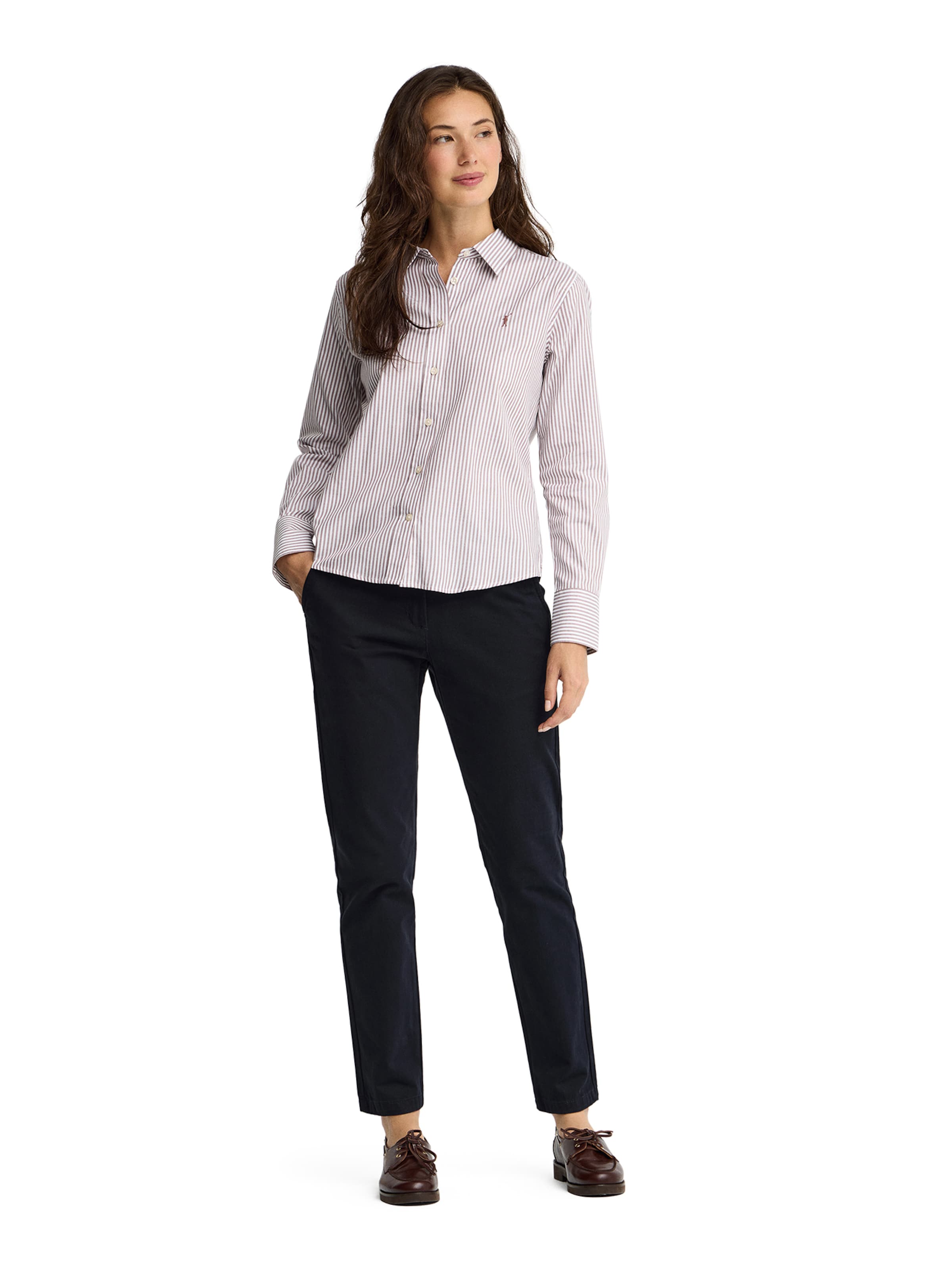 Polo Club Bluse in Grau