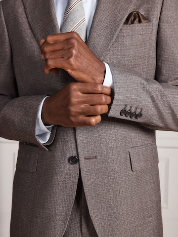 Next Slim Fit Jakke 'Signature' i brun