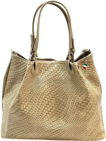 Florence Shoulder Bag in Beige