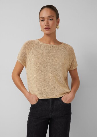 Pull-over s.Oliver BLACK LABEL en marron : devant