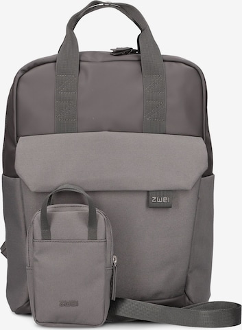 ZWEI Rucksack 'Lou' in Grau: Vorderseite