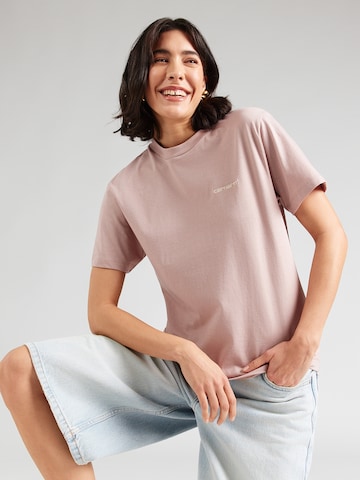 Carhartt WIP Paita värissä vaaleanpunainen: etupuoli
