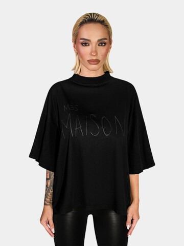 Made By Society Shirt 'MONOLITH T-shirt - T27578' in Black