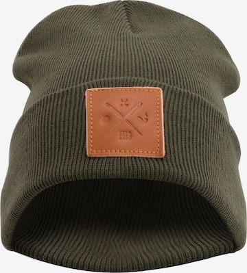 Manufaktur13 Mütze 'Rough' in Grün: Vorderseite