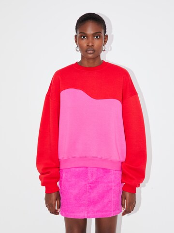 LeGer by Lena Gercke Sweatshirt 'Delores' i rosa: forside