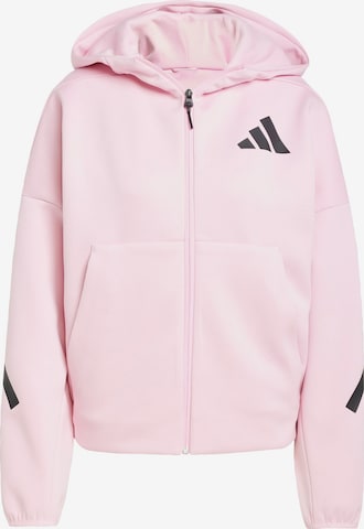 rožinė ADIDAS SPORTSWEAR Sportinis džemperis 'Z.N.E.': priekis