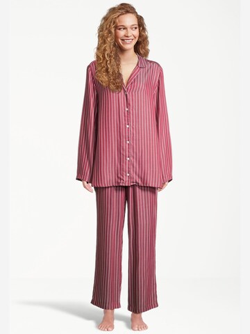 SEIDENSTICKER Pajama 'Classic Web' in Red