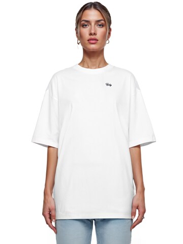T-shirt ' Nika F ' trueprodigy en blanc : devant