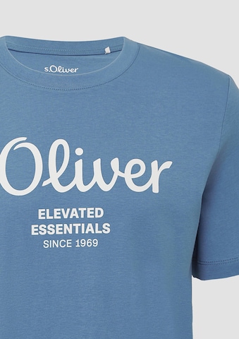 s.Oliver T-Shirt in Blau