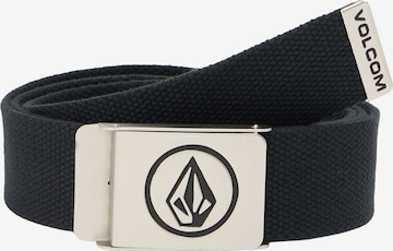 Ceinture Volcom en noir : devant