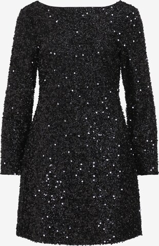 VILA - Vestido en negro: frente