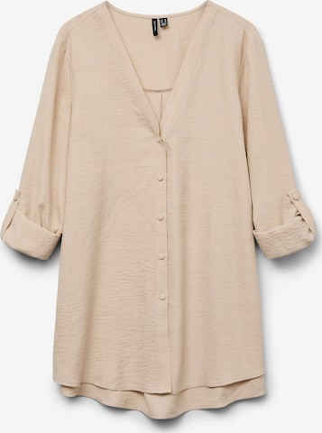 Vero Moda Curve Blouse 'VMMelaney' in Green: front