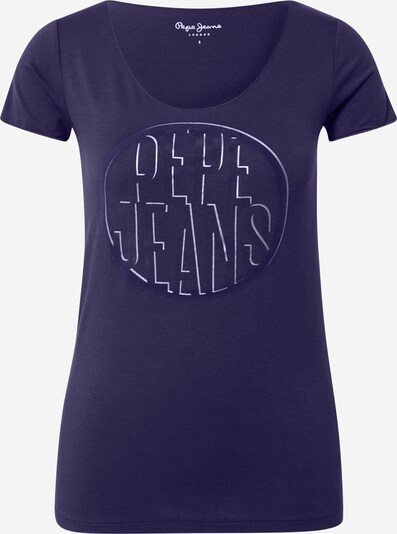 Pepe Jeans T-shirt 'Bella' en indigo / blanc, Vue avec produit