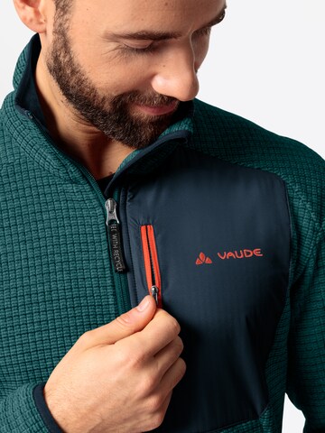 VAUDE Athletic Fleece Jacket 'Neyland' in Green