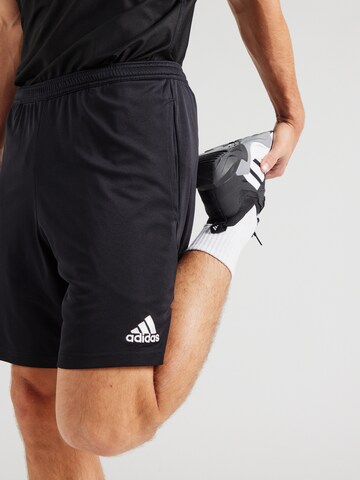 ADIDAS PERFORMANCE Loosefit Sportshorts 'Entrada 22' in Schwarz