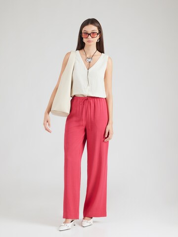 MSCH COPENHAGEN Wide leg Byxa 'Daria' i rosa