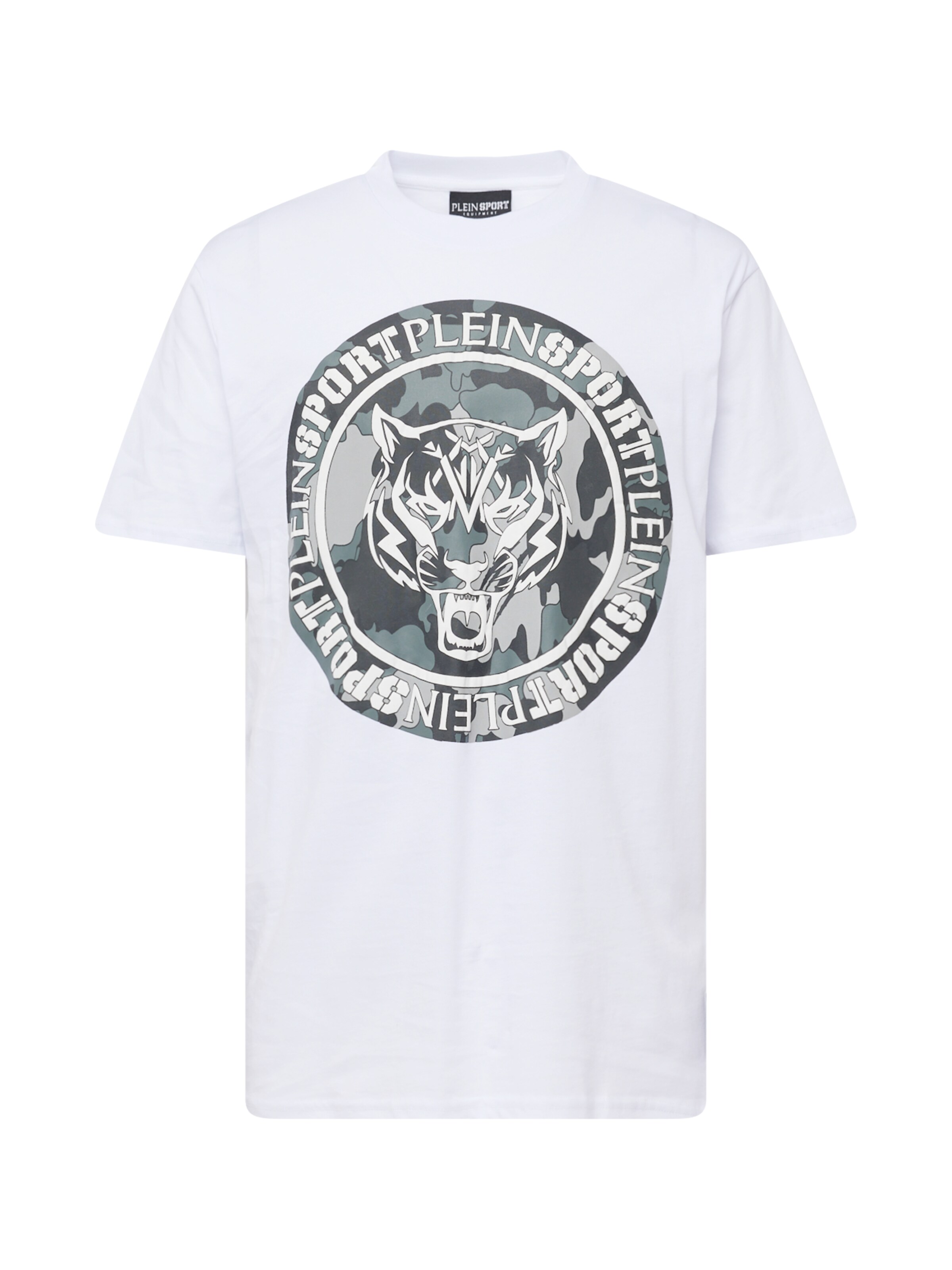 Plein Sport - Camiseta en blanco: frente