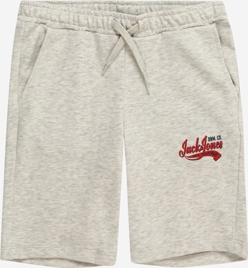 Jack & Jones Junior Regular Broek in Wit: voorkant