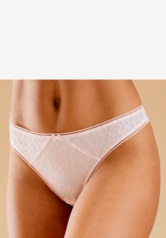 LASCANA Thong in Pink: front