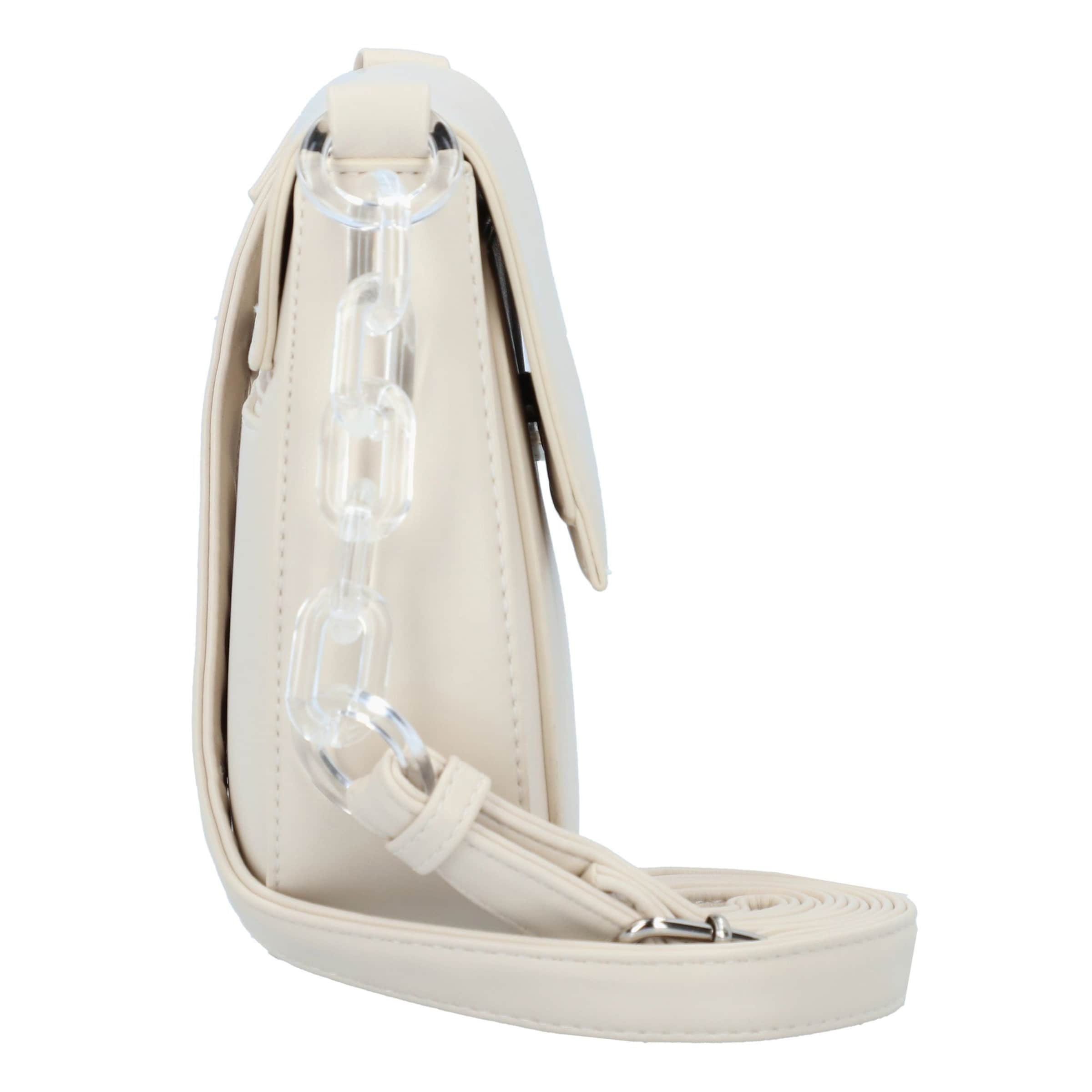 TOM TAILOR DENIM Schoudertas 'Anne' in Beige