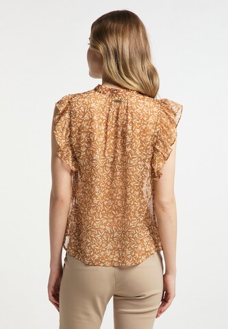Camicia da donna di DreiMaster Klassik in marrone