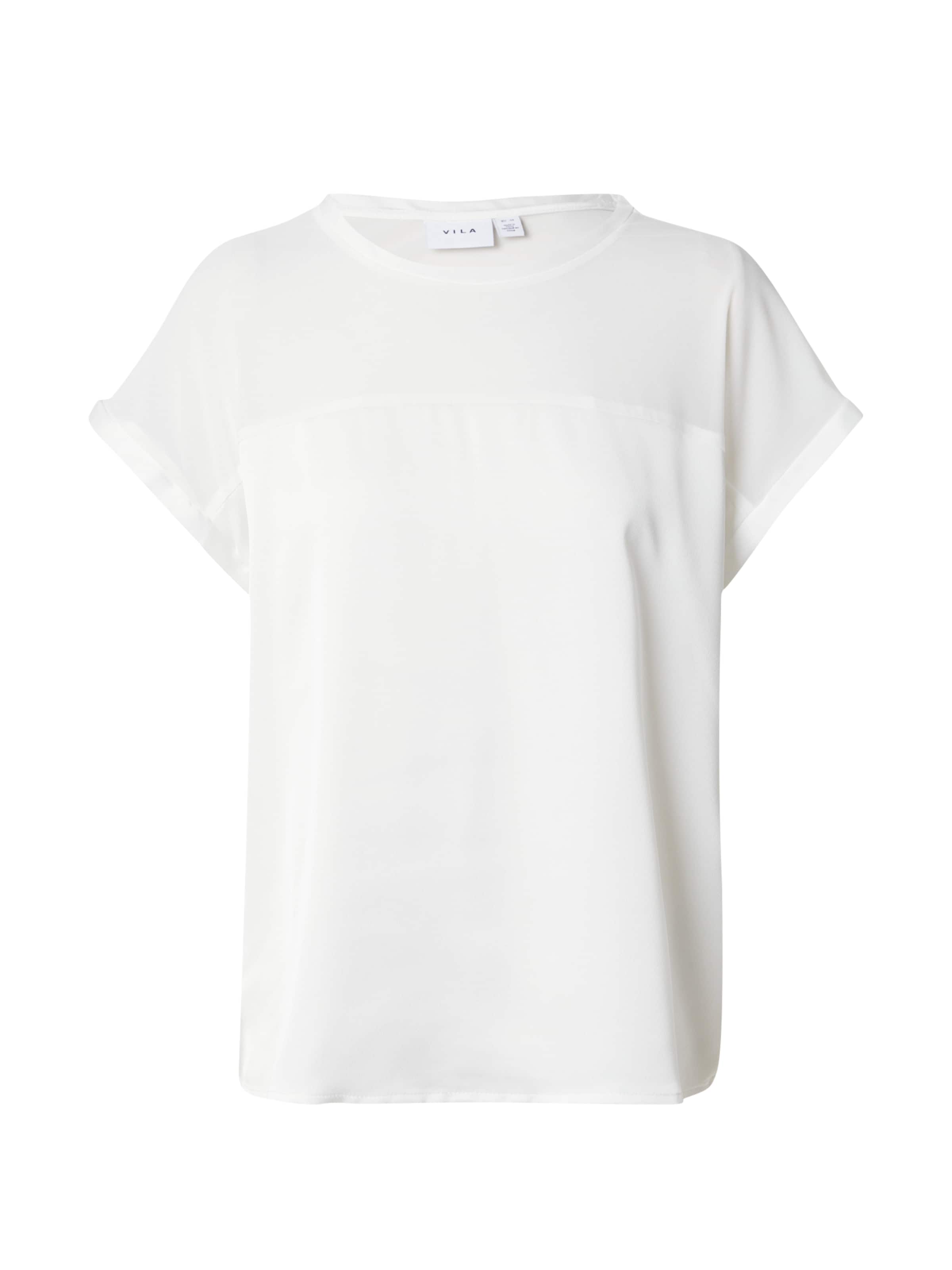 VILA Блузка 'Ellette' в Белый: спереди