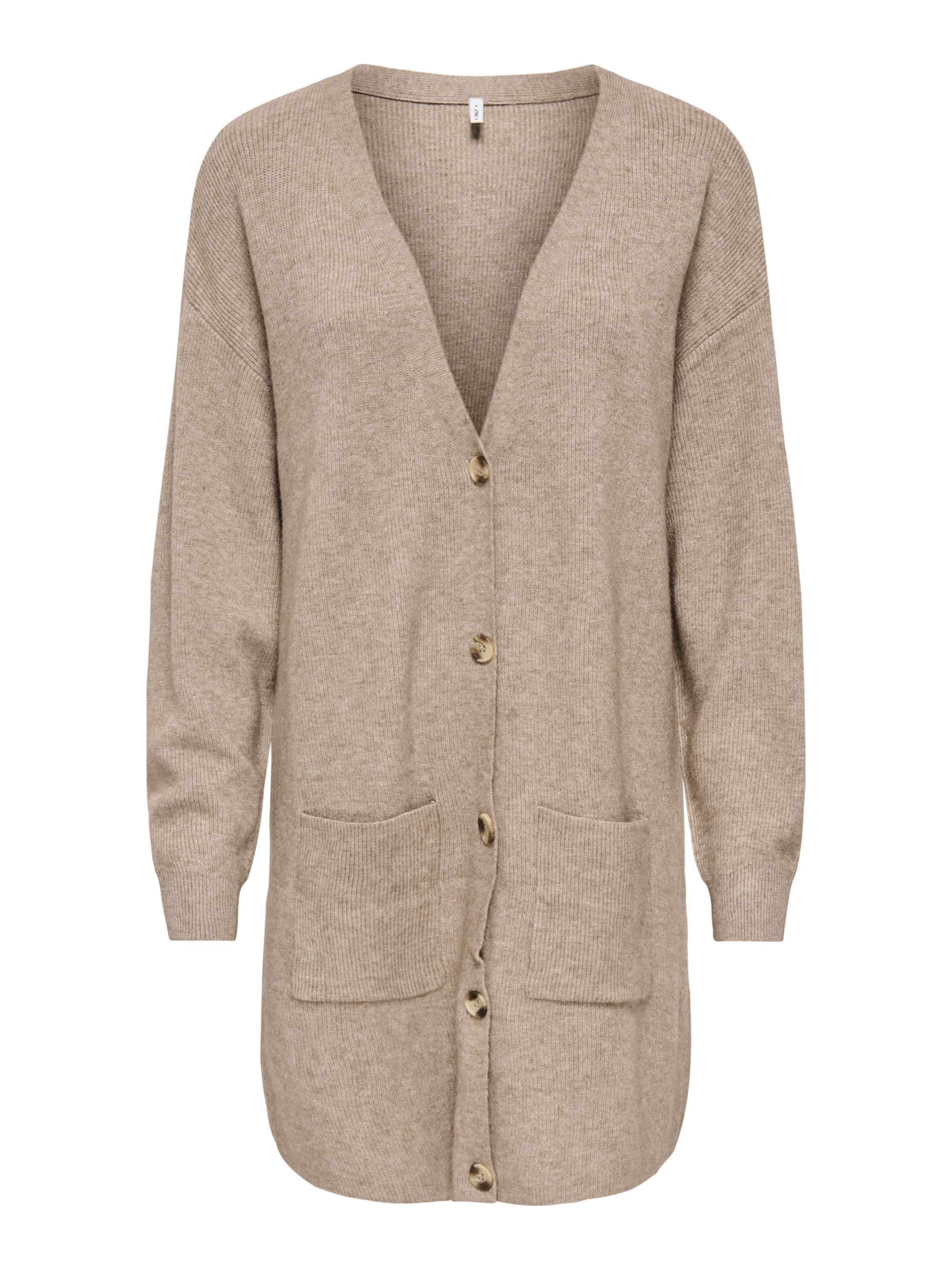 ONLY Cardigan 'ONLibi' i beige-meleret, Produktvisning