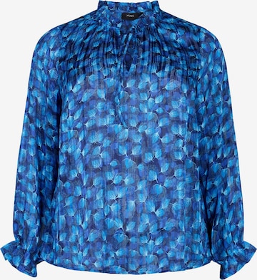 Zizzi - Blusa 'MLUCY' em azul: frente