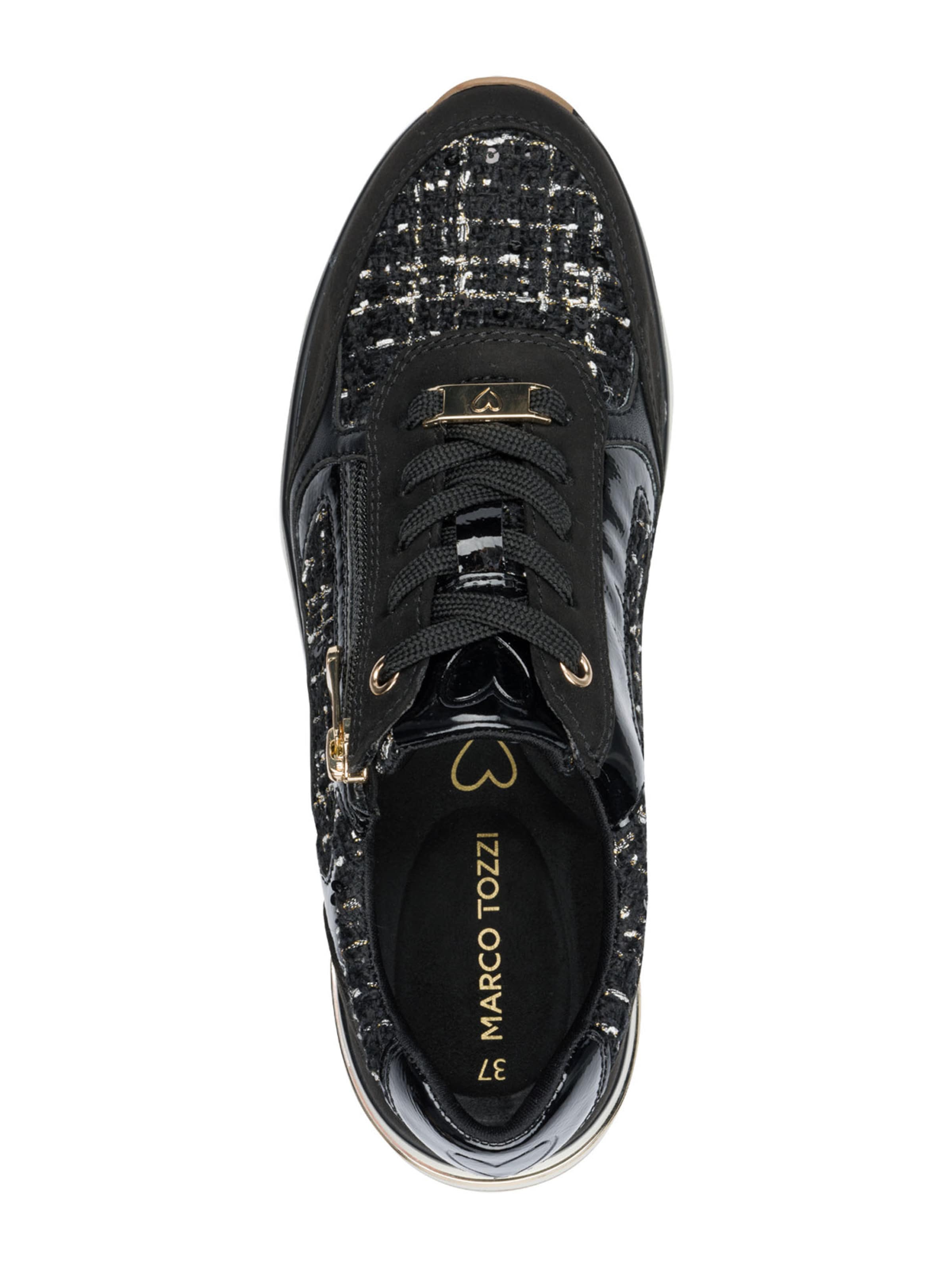 Sneaker low de la MARCO TOZZI pe negru