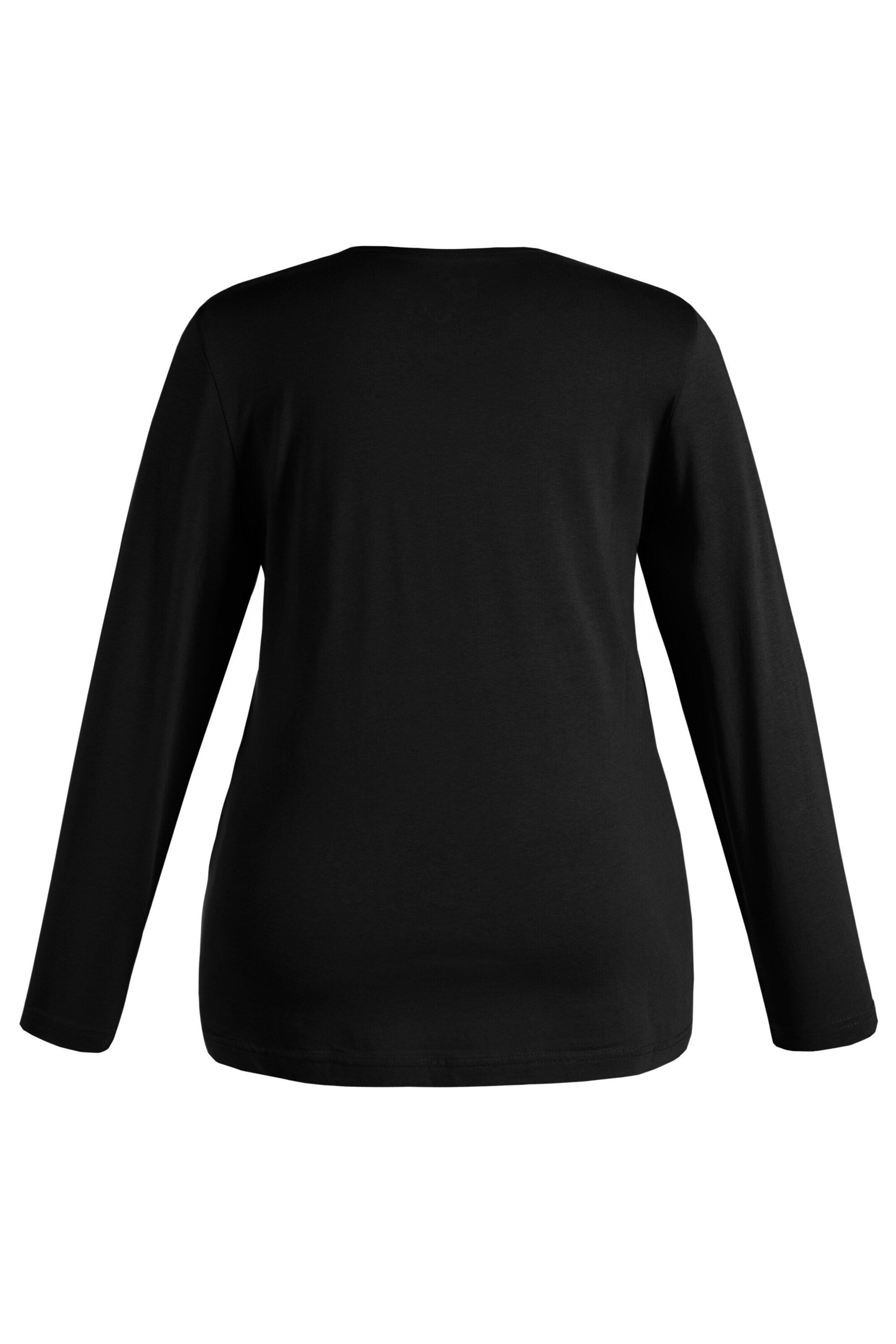 Ulla Popken Shirt in Zwart