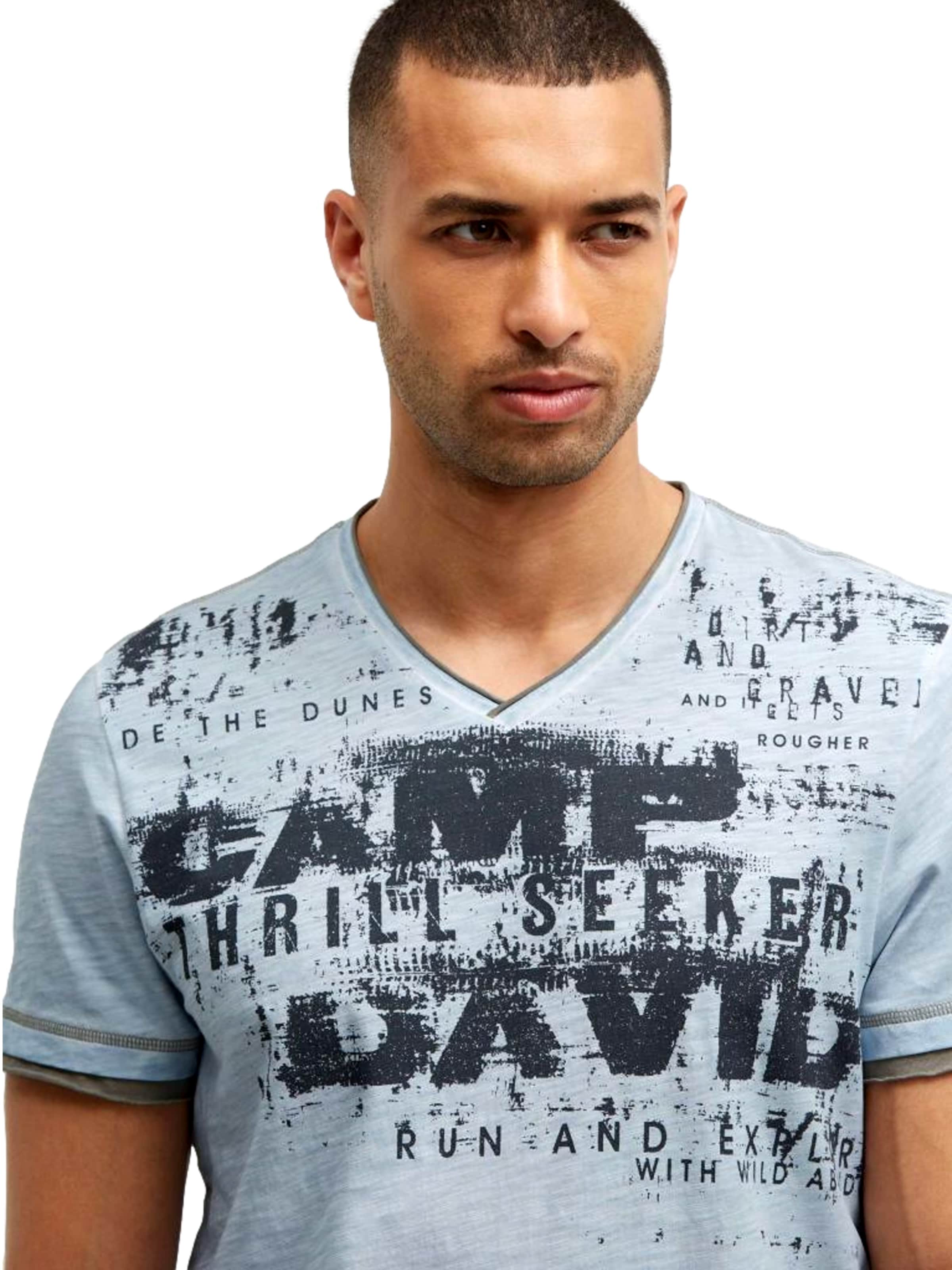 CAMP DAVID Shirt 'Dune Crusher' in Blue