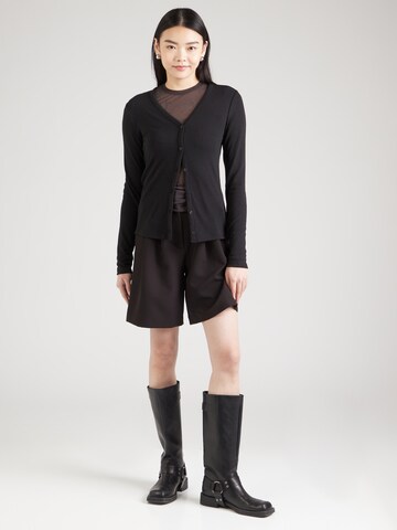 Giacchetta 'V-LS RIB CARDI TOP' di GAP in nero