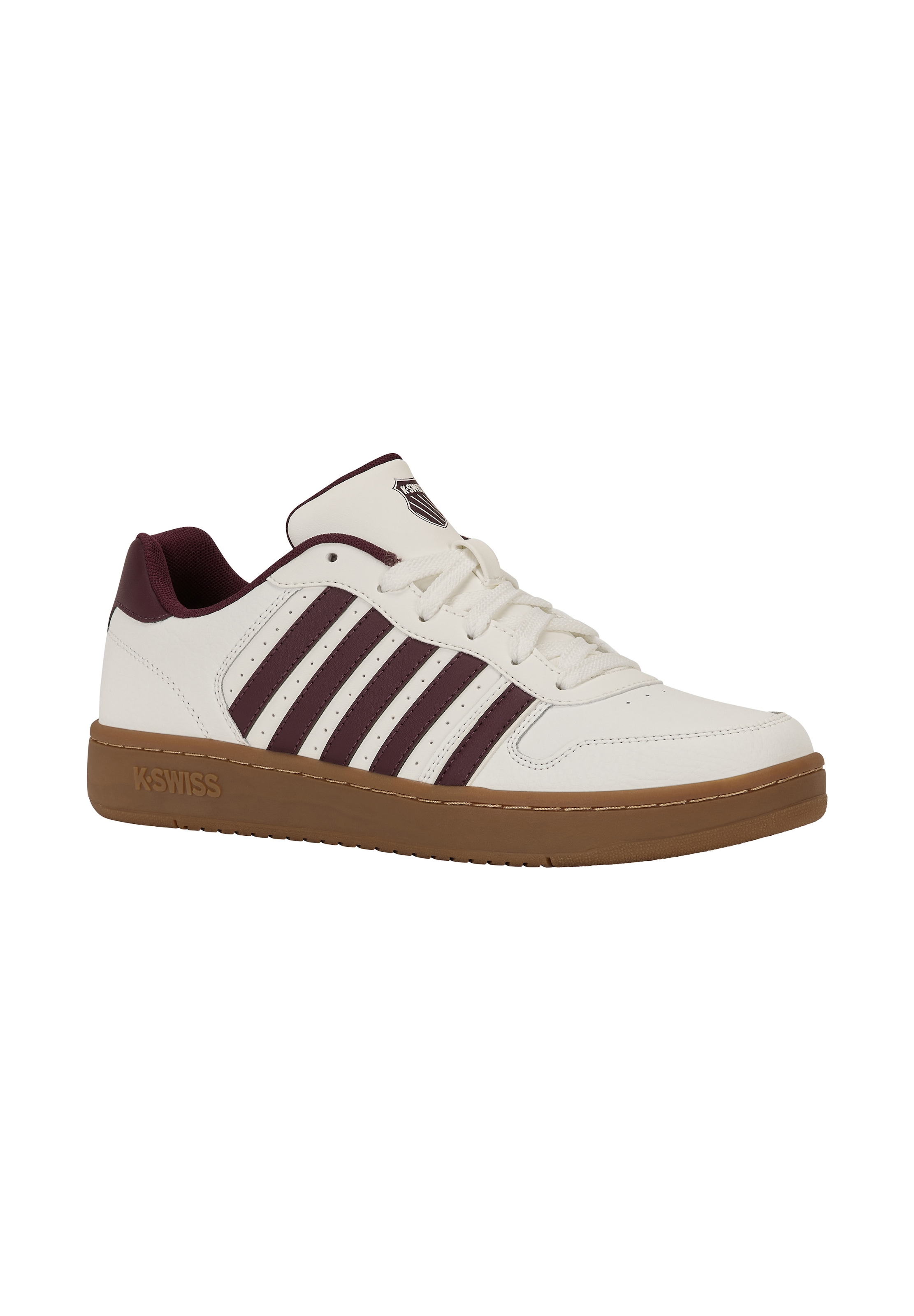 K-SWISS Σνίκερ χαμηλό 'Court Palisades' σε λευκό: μπροστά